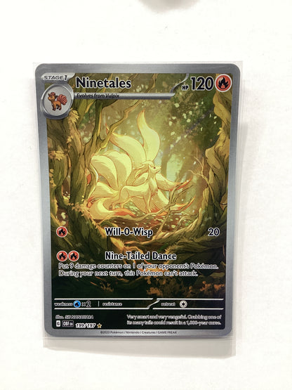 Ninetales (199/197) Obsidian Flames - Illustration Rare