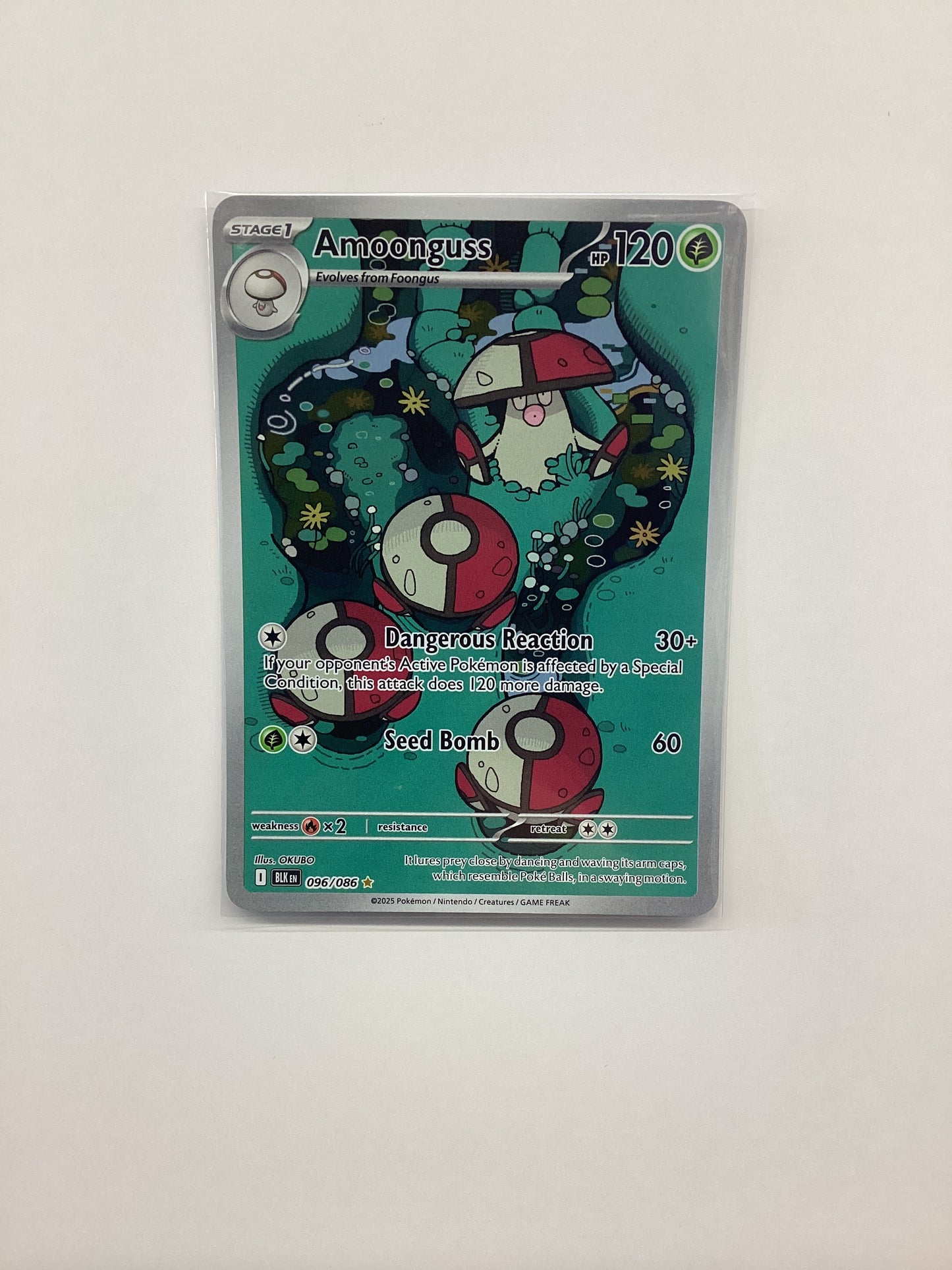 Amoongus (096/086) Black Bolt - Illustration Rare
