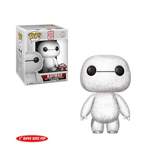 Baymax Big Hero 6 Deluxe Funko POP Glitter Supersize Huge #111