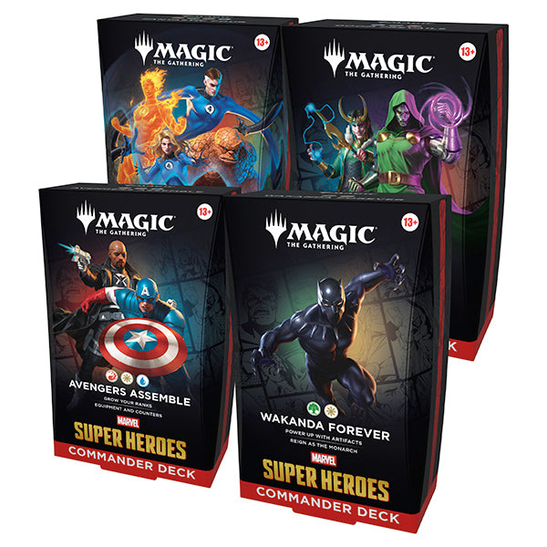 MTG: Universes Beyond- Marvel Super Heroes Commander Decks