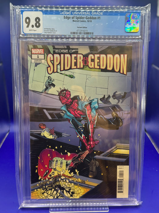 Edge of Spider-Geddon #1 Slabbed 9.8