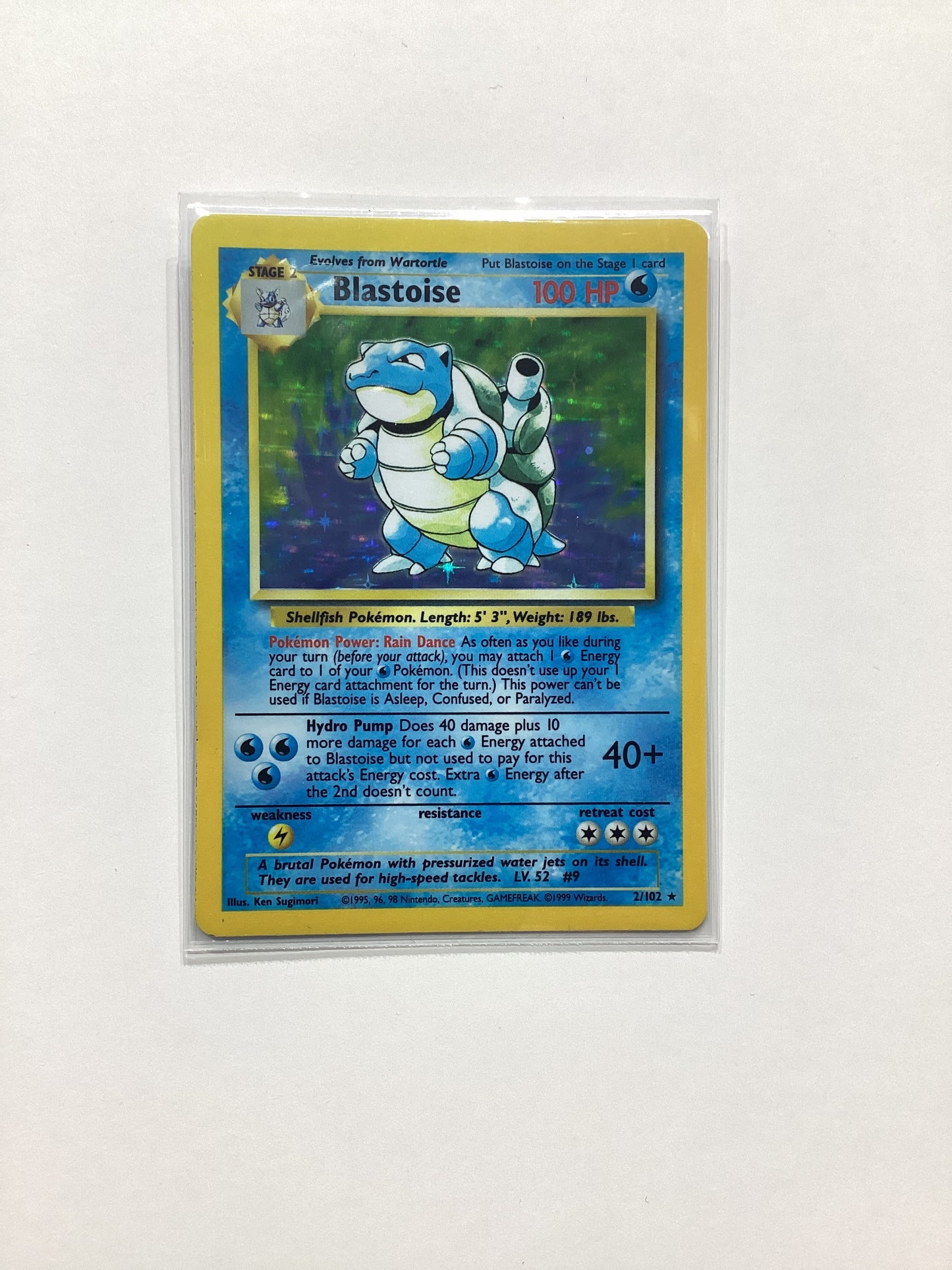 Blastoise (2/102) Base Set - Holo