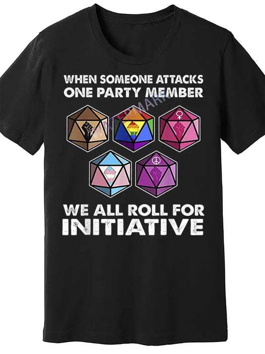 Initiative T-shirt- Black - XXL
