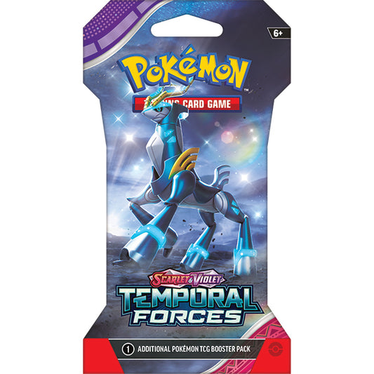 Pokemon TCG: Scarlet & Violet 05 Temporal Forces- Sleeved Booster