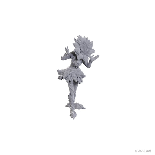 Pathfinder Battles Deep Cuts Miniatures: Unpainted Minis- Wave 25- Sunflower Leshy and Fruit Leshy