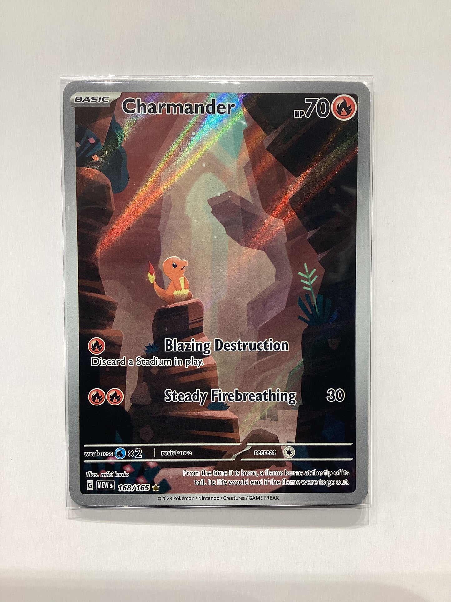 Charmander (168/165) SV: 151 - Illustration Rare