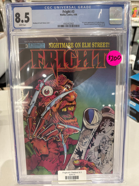 Fright #3 Slabbed 8.5