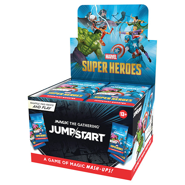 MTG: Universes Beyond- Marvel Super Heroes Commander Deck, Collector Edition Display