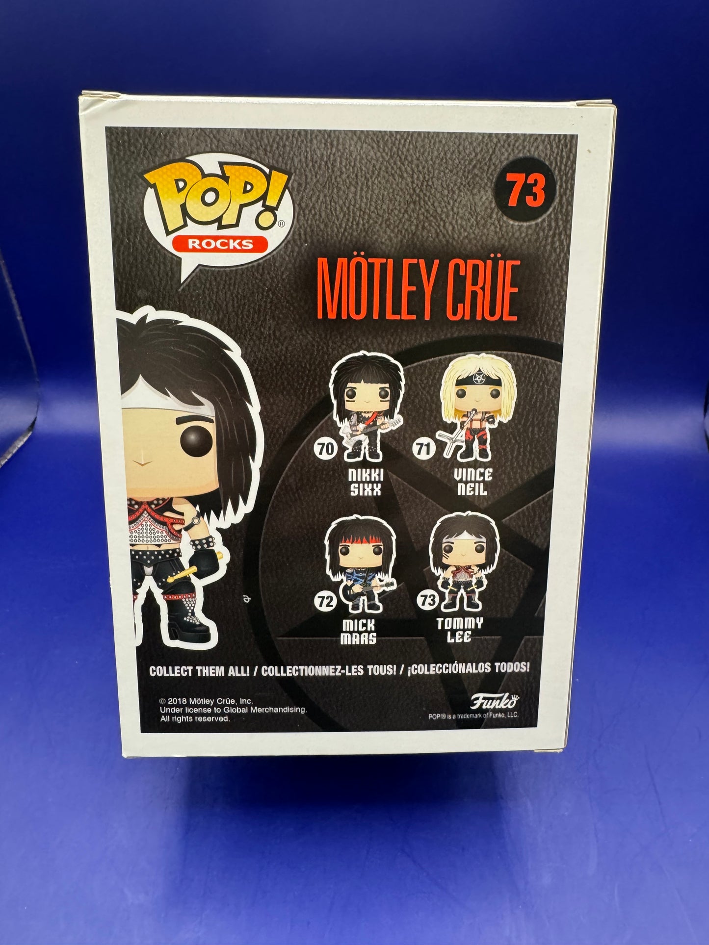 Funko POP! Rocks Motley Crue Tommy Lee #73