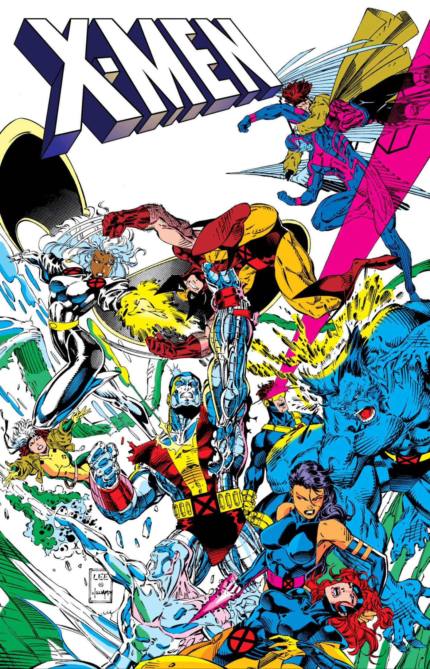 X Men: Blue & Gold   Mutant Genesis Omnibus Variant [Direct Market Only]