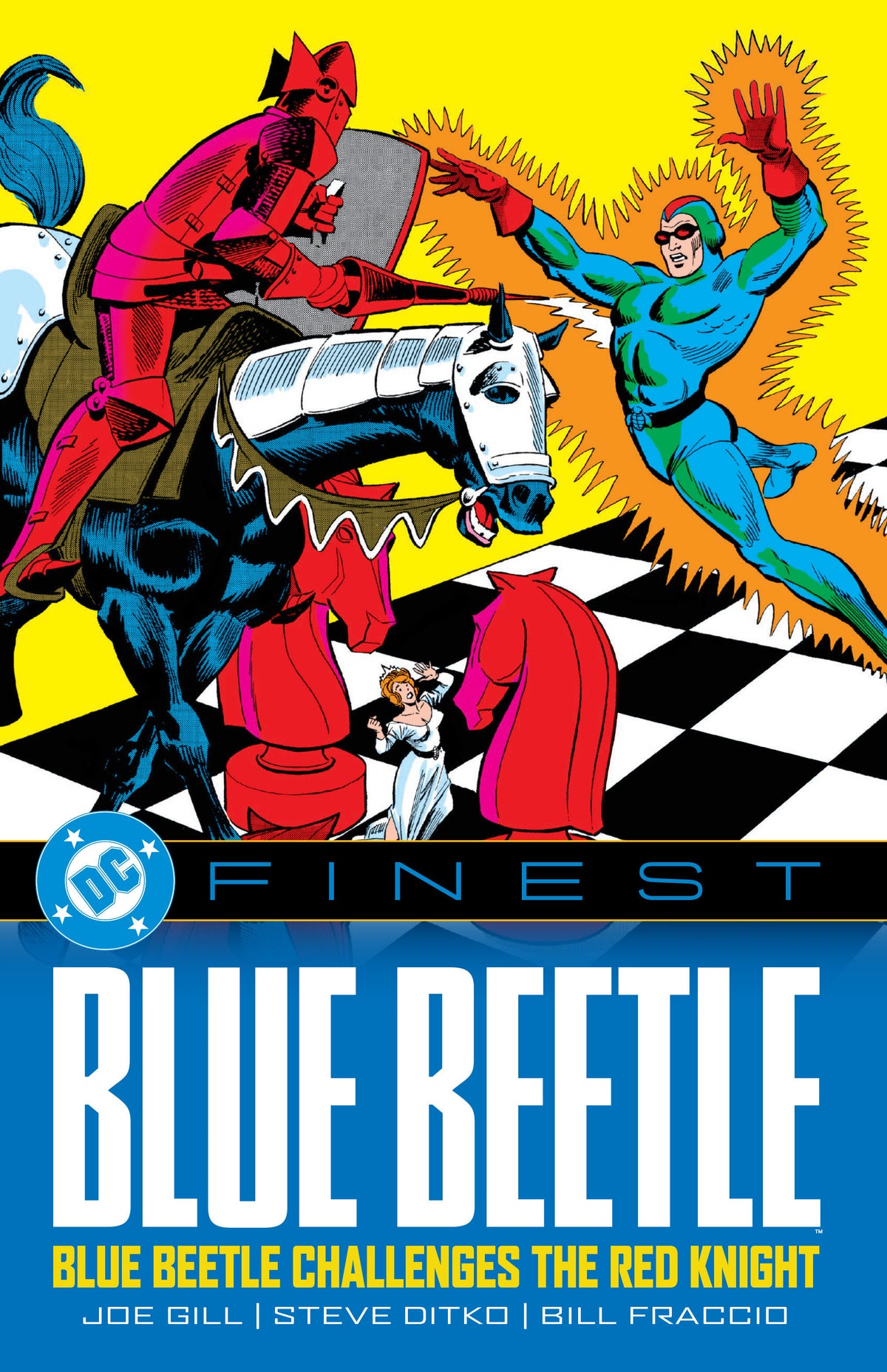 DC Finest: Blue Beetle: Blue Beetle Challenges The Red Knight