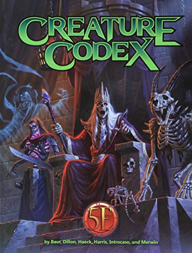 D&D, 5e: Creature Codex, Hardcover