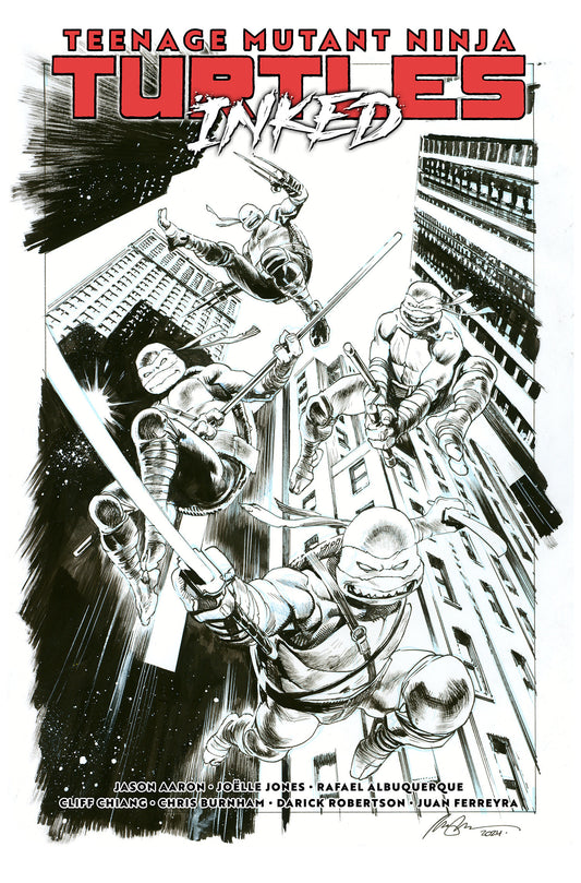 Teenage Mutant Ninja Turtles, Volume. 1: Return To New York—Inked Deluxe Edition