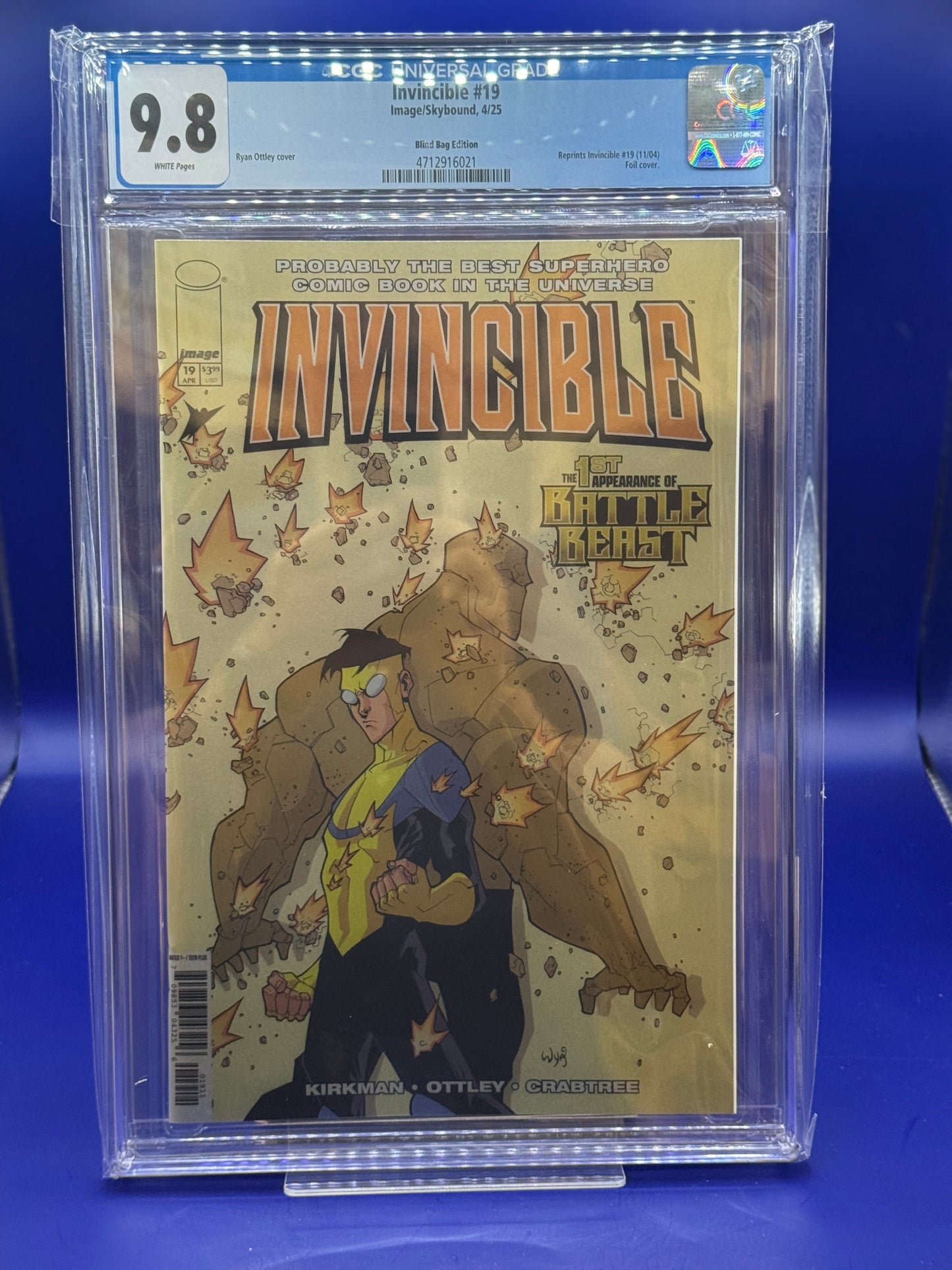 Invincible #19 Blind Bag Edition Slabbed 9.8