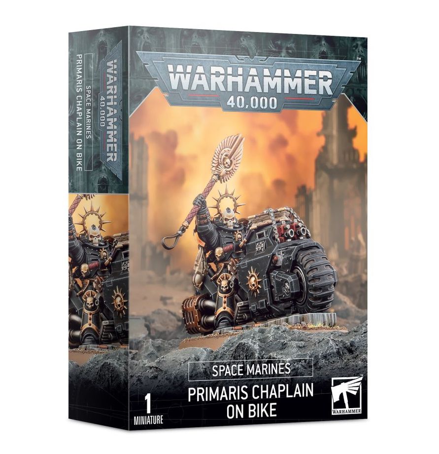Warhammer 40,000 Space Marines: Chaplain on Bike