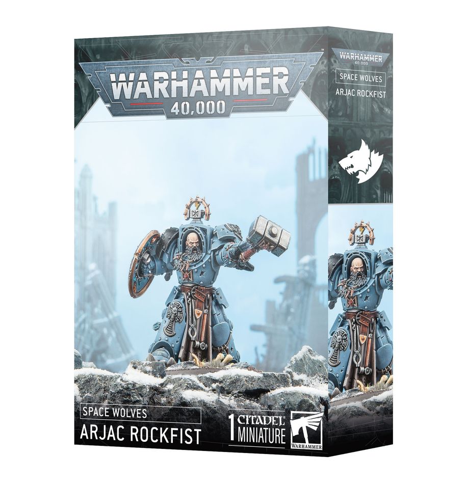 Warhammer 40,000: Space Wolves Arjac Rockfist