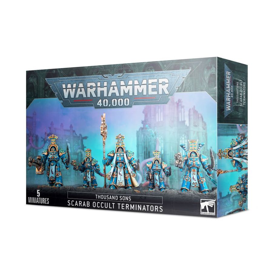 Warhammer 40,000 Thousand Sons: Scarab Occult Terminators
