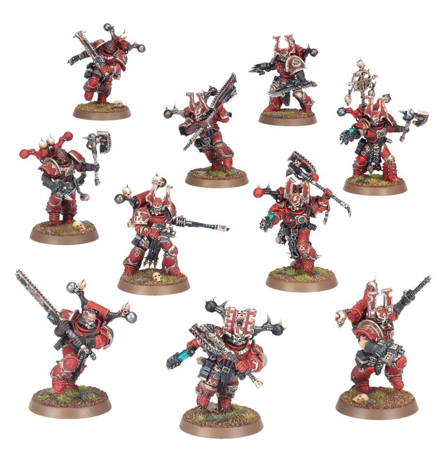 WORLD EATERS: KHORNE BERSERKERS