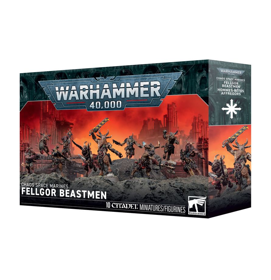 Warhammer 40,000 Chaos Space Marines; Fellgor Beastmen
