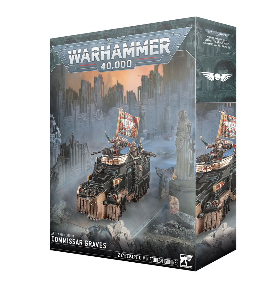 Warhammer 40,000 Astra Militarum: Commissar Graves