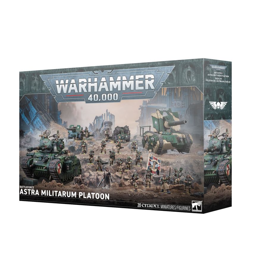 Warhammer 40,000 11th Edition Battleforce: Astra Militarum Platoon