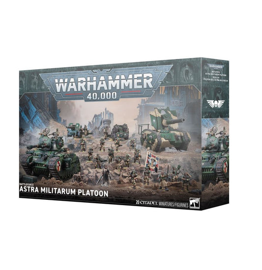 Warhammer 40,000 11th Edition Battleforce: Astra Militarum Platoon