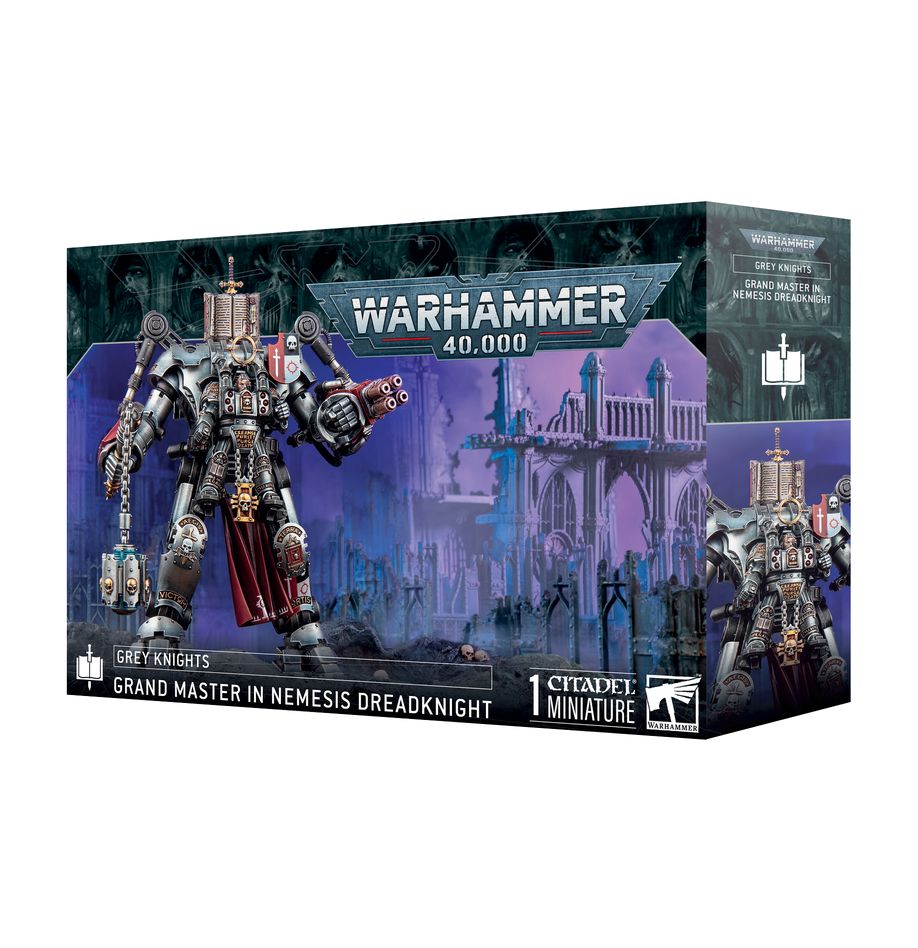 Warhammer 40000 - Grey Knights - Grand Master in Nemesis Dreadknight