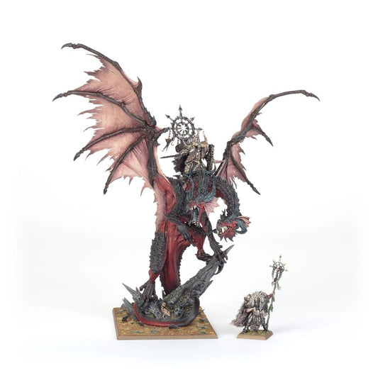 Warhammer The Old World: Lord/Sorcerer on Chaos Dragon