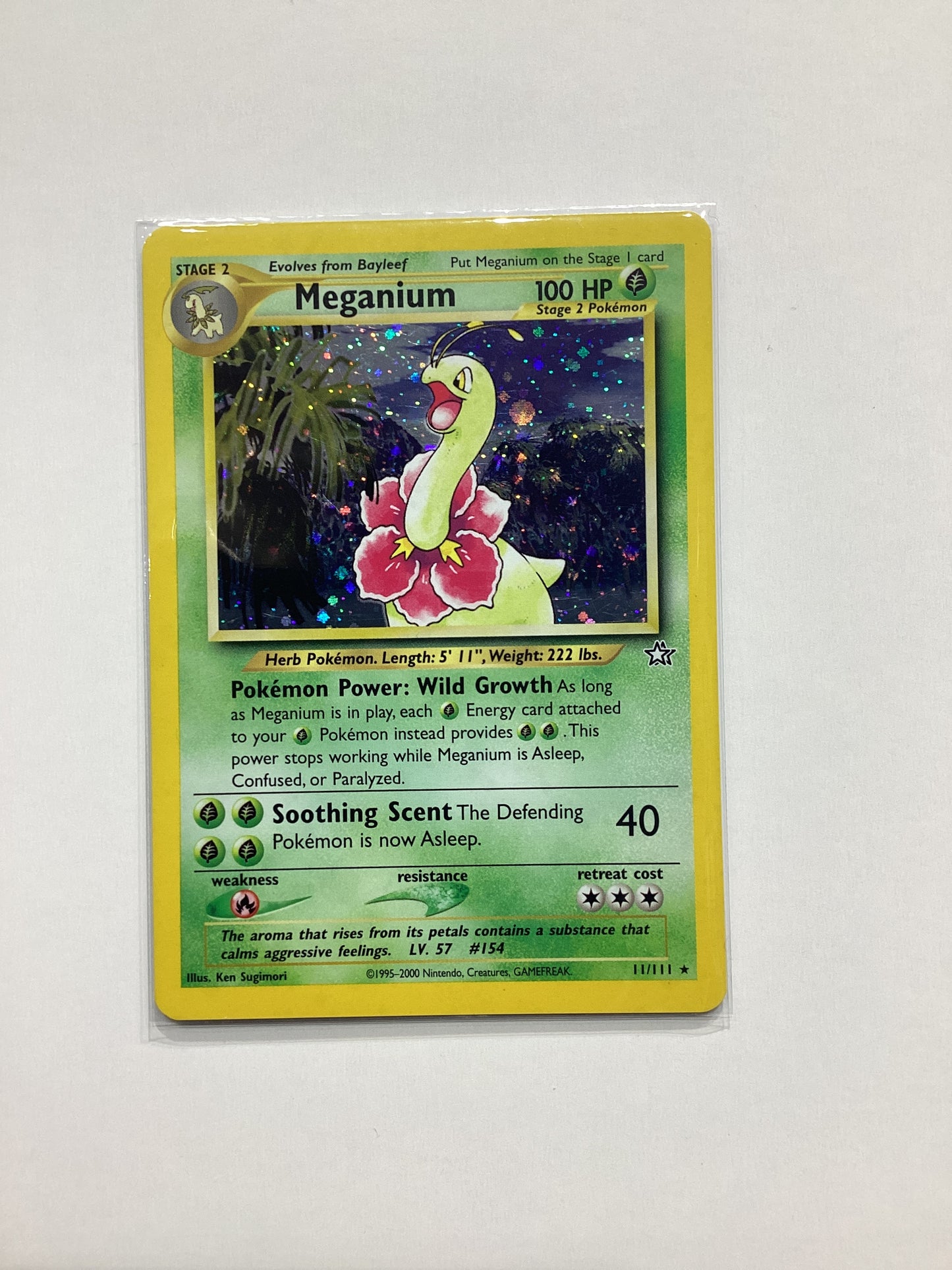 Meganium (11/111) Neo Genesis - Holo Rare