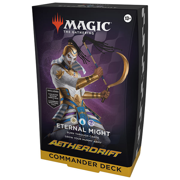 Magic Aetherdrift Commander Deck Eternal Might