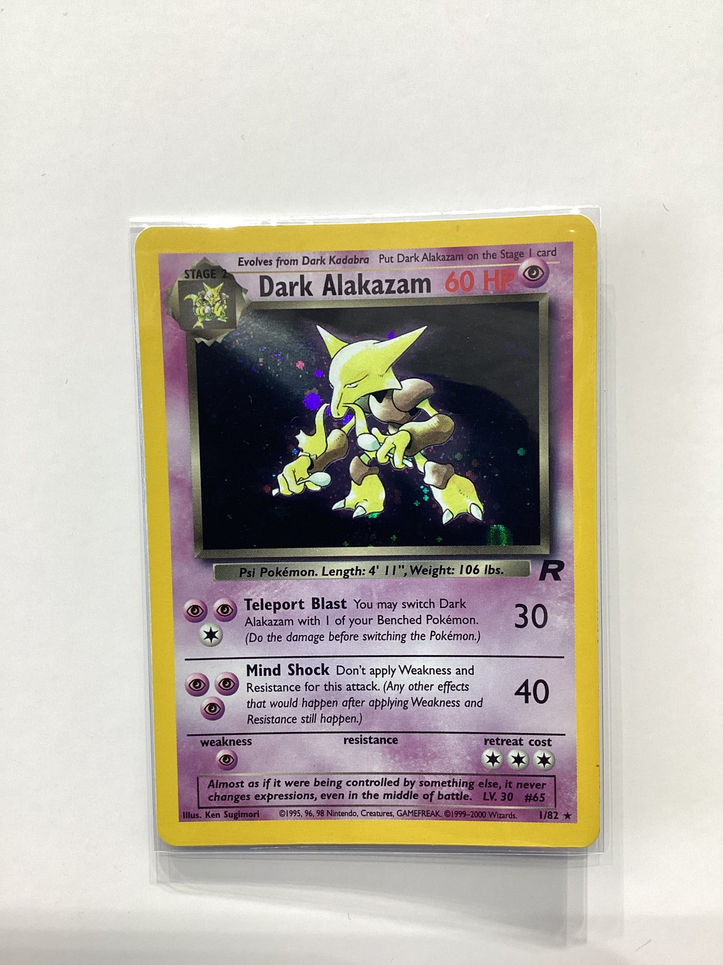 Dark Alakazam (1/82) Team Rocket - Holo
