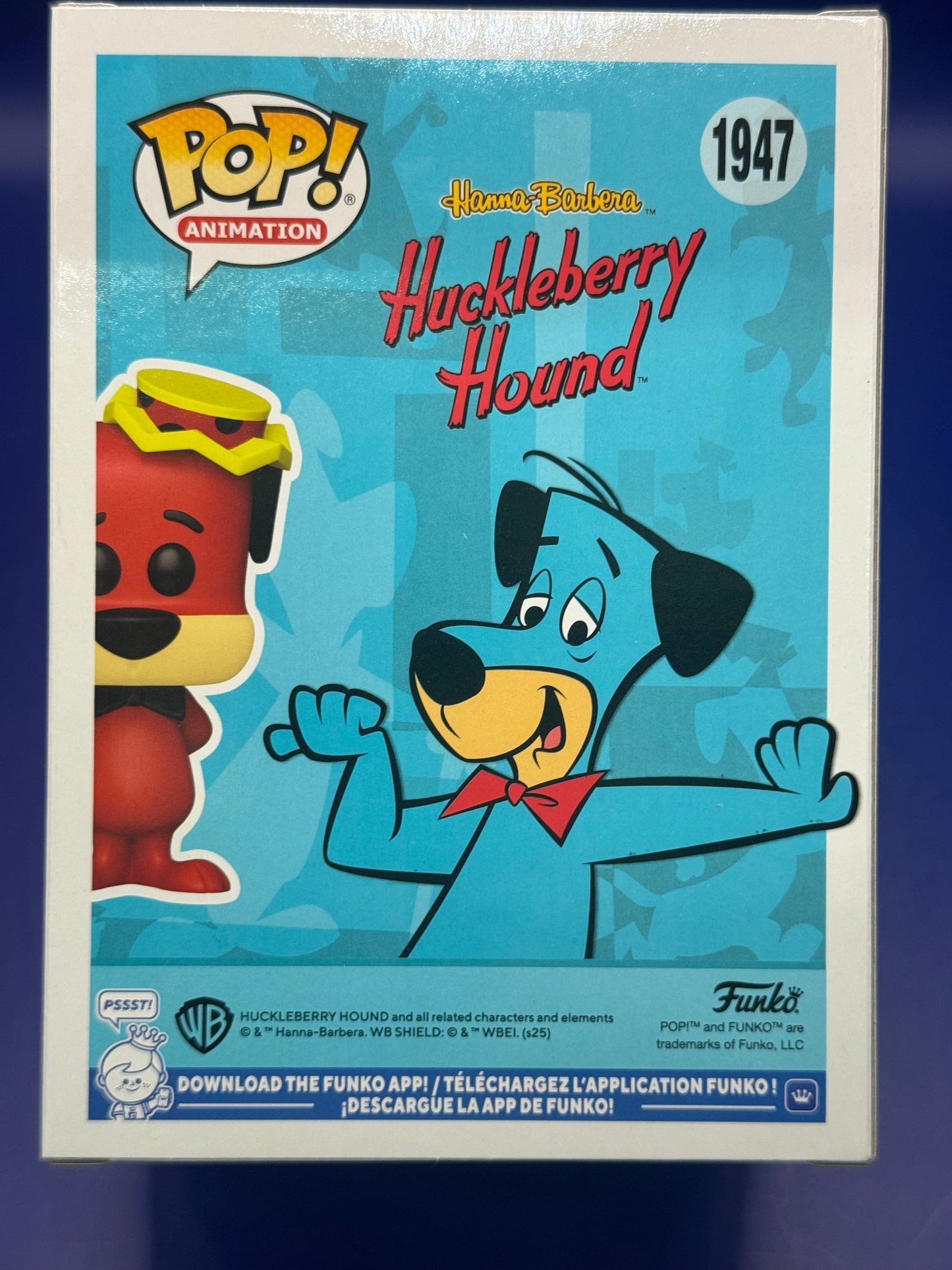 Huckleberry Hound Funko San Diego Comic Con 2025 Limited Edition Sticker