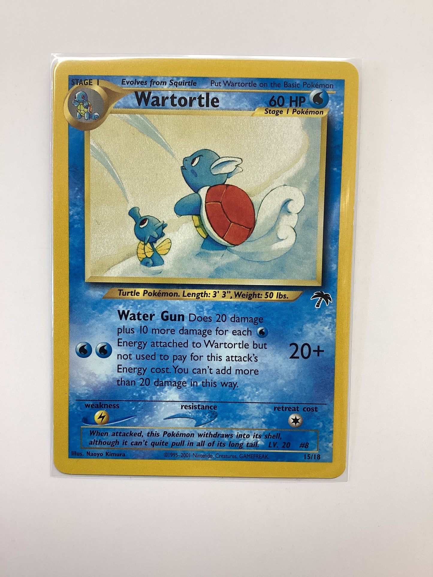 Wartortle (15) Southern Islands - Non Holo Promo