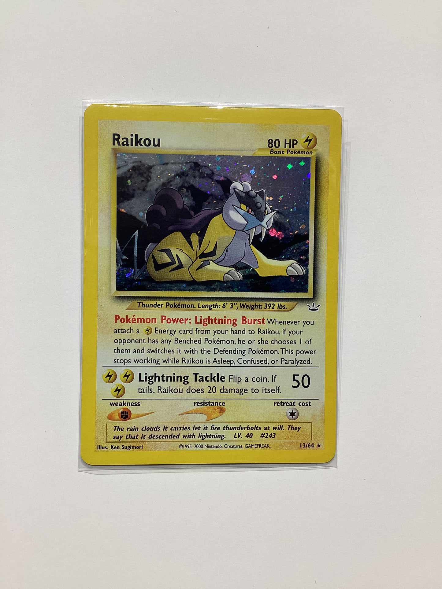 Raikou (13/64) Neo Revelation - Holo