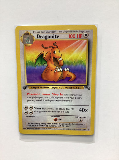 Dragonite (19/62) Fossil - 1st Edition