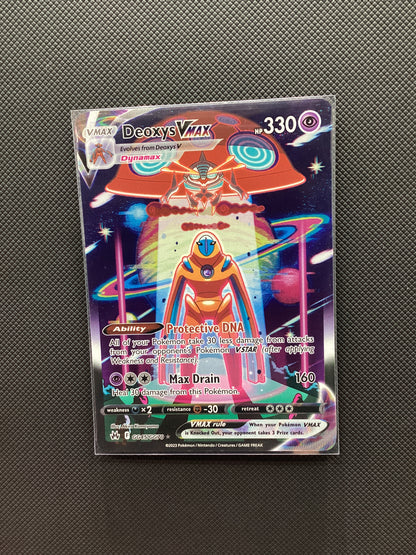 Deoxys VMAX (GG45/GG70) Crown Zenith: Galarian Gallery - Ultra Rare