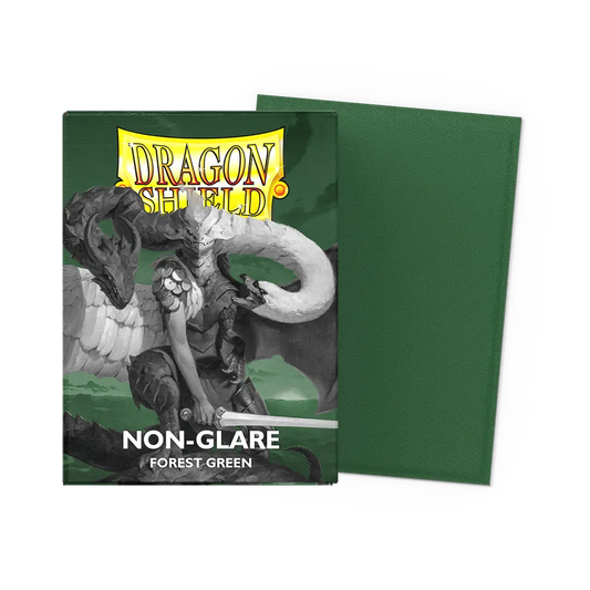 Dragon Shield Sleeves - Matte - Forest Green (Non-Glare)