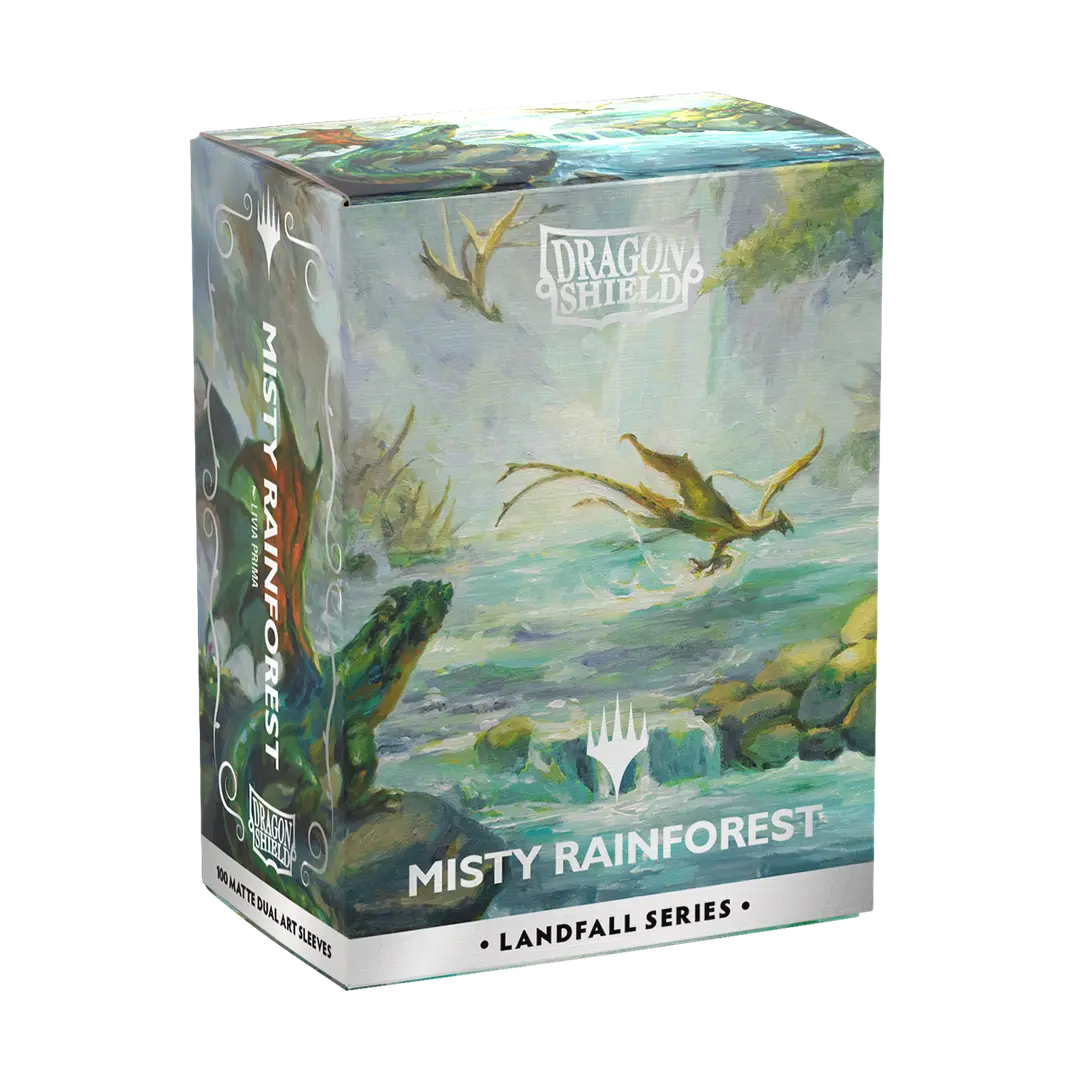 DRAGON SHIELD: MTG Landfall Series: Misty Rainforest - Matte