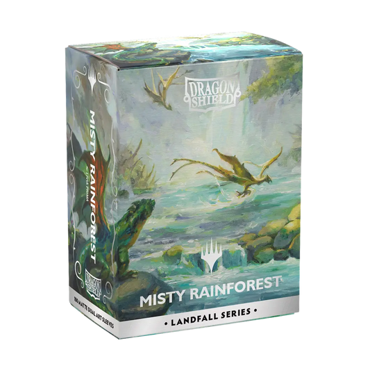 DRAGON SHIELD: MTG Landfall Series: Misty Rainforest - Matte