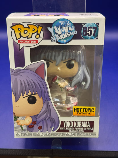 Funko Pop! Vinyl: Yoko Kurama #857 Hot Topic Exclusive