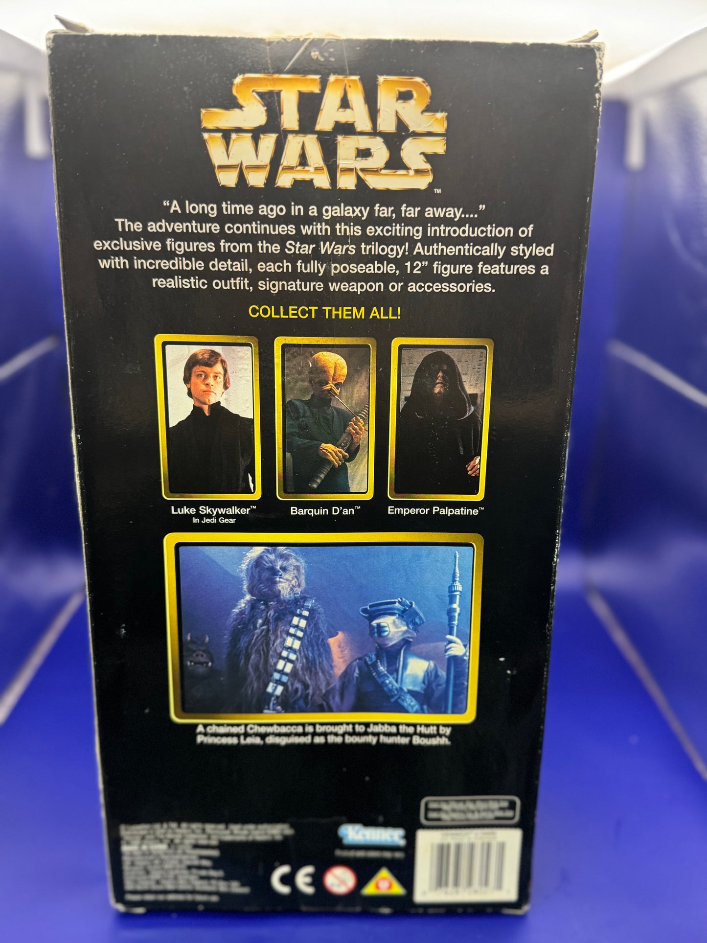 Star Wars Chewbacca In Chains Action Collection Figure 12" Kenner 1998 Signed