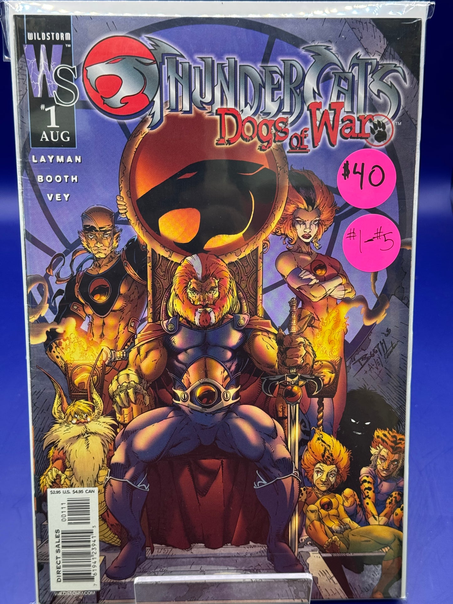 Thunder Cats: Dogs of War Bundle (#1-#5) (Copy)