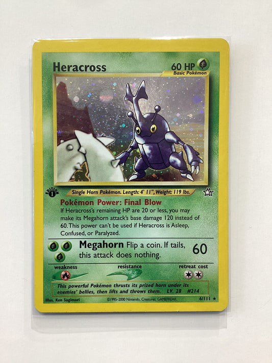 Heracross (6/111) Neo Genesis - Holo Rare