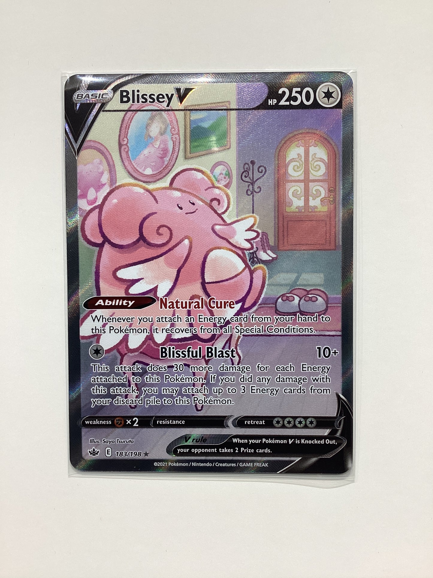 Blissey V (183/198) Chilling Reign - Ultra Rare Holo