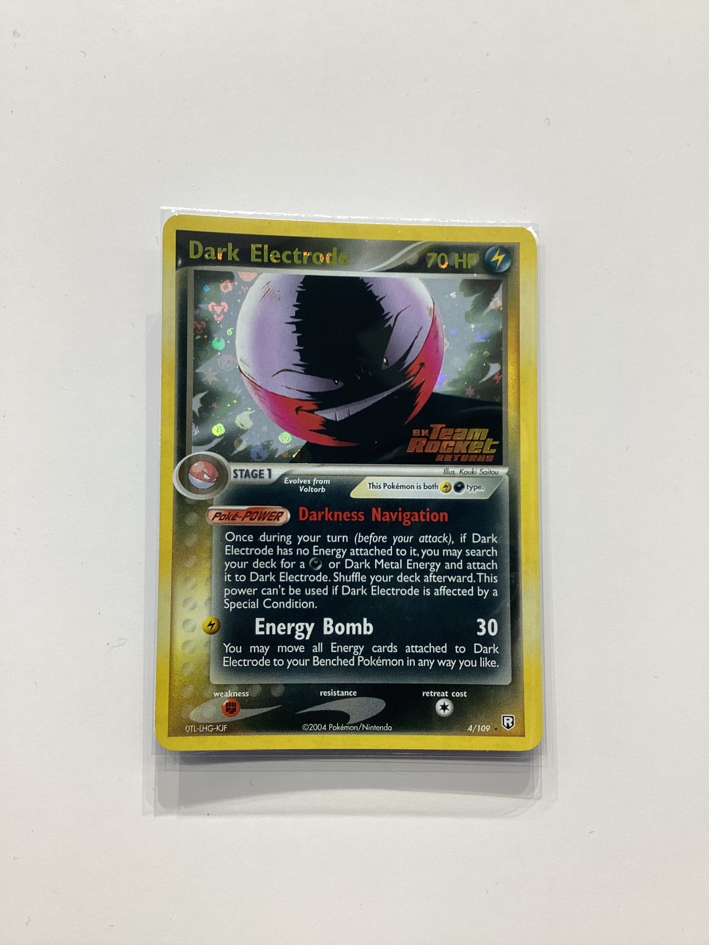Dark Electrode (4/109) EX Team Rocket Returns - Reverse Holo