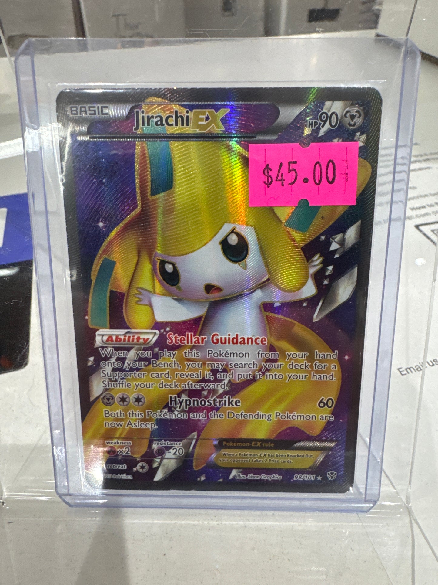 Jirachi Ex Plasma Blast (98/101)