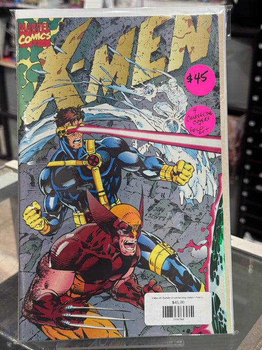 X-Men #1 Bundle (4 connecting covers + fold out cover)