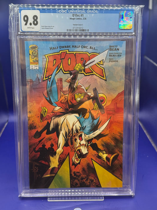 D'Orc #1 Cover C Slabbed 9.8