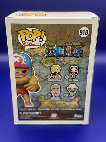 Funko Pop!  Buffed Chopper 918  Spring Convention 2021 Exclusive Sticker w/ hard protector