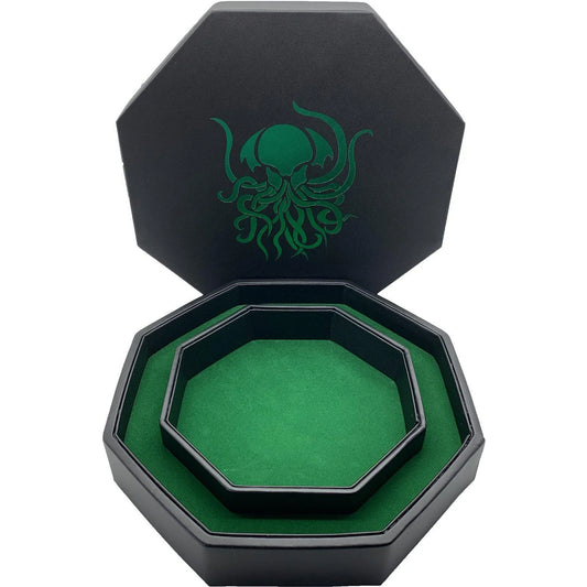GREEN CTHULHU - TRAY OF HOLDING™ DICE TRAY BY NORSE FOUNDRY